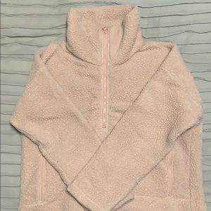 Jcrew pink Sherpa